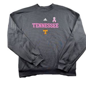 Adidas Tennessee Volunteers Sweatshirt Crewneck Pink Ribbon BCA Medium H291
